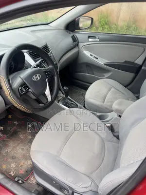 Hyundai Accent 2013 Red