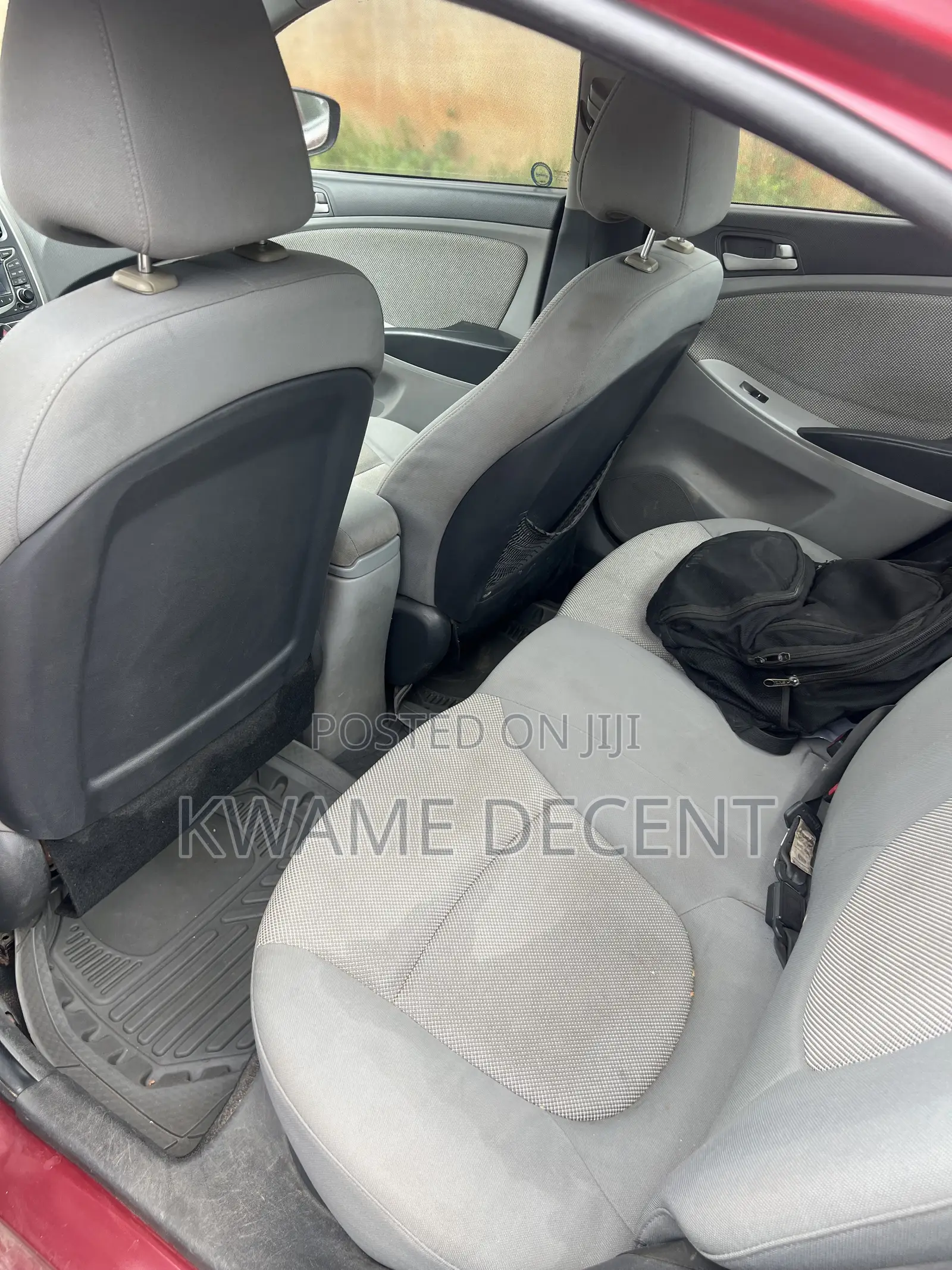 Hyundai Accent 2013 Red