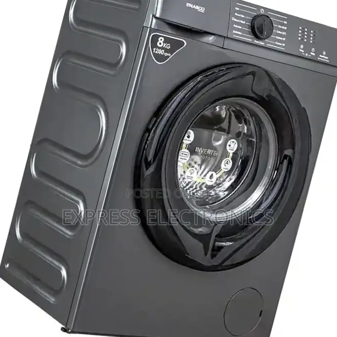 Shop the Nasco 8kg Front Load Washing Machine-Nasfl-J8kg-S