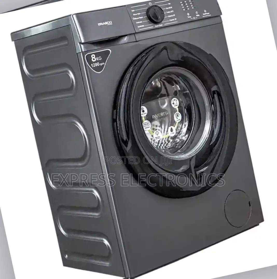 Shop the Nasco 8kg Front Load Washing Machine-Nasfl-J8kg-S