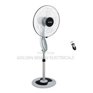 Elbee 18 Inche Remote Control Standing Fan With 7 Blades