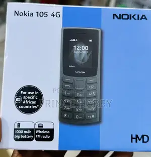 New Nokia 105 Black