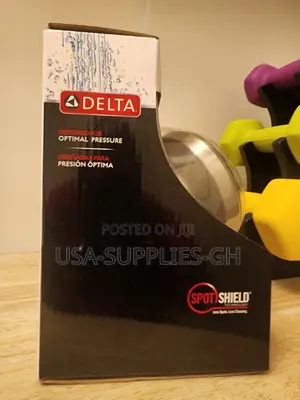 Delta 6-Spray Shower Head in Brushed Nickel Finish From USA Home Depot
