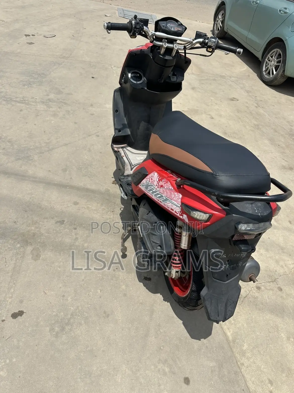 Yamaha Majesty 2015 Red
