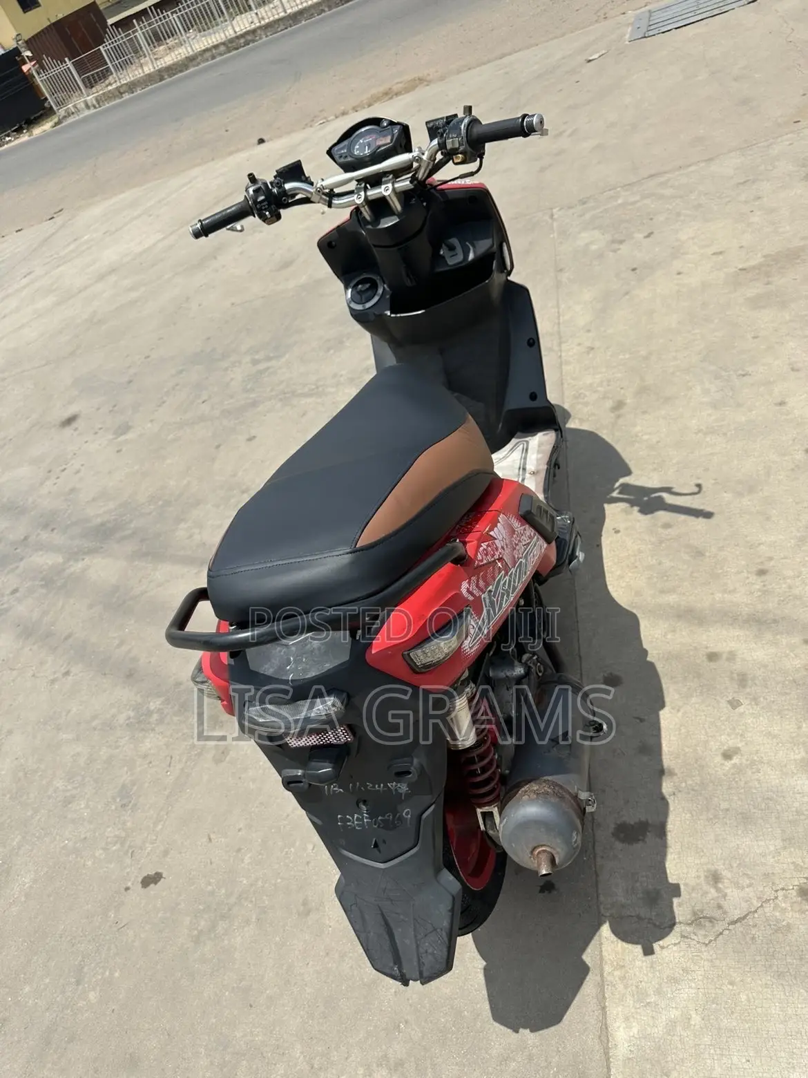Yamaha Majesty 2015 Red