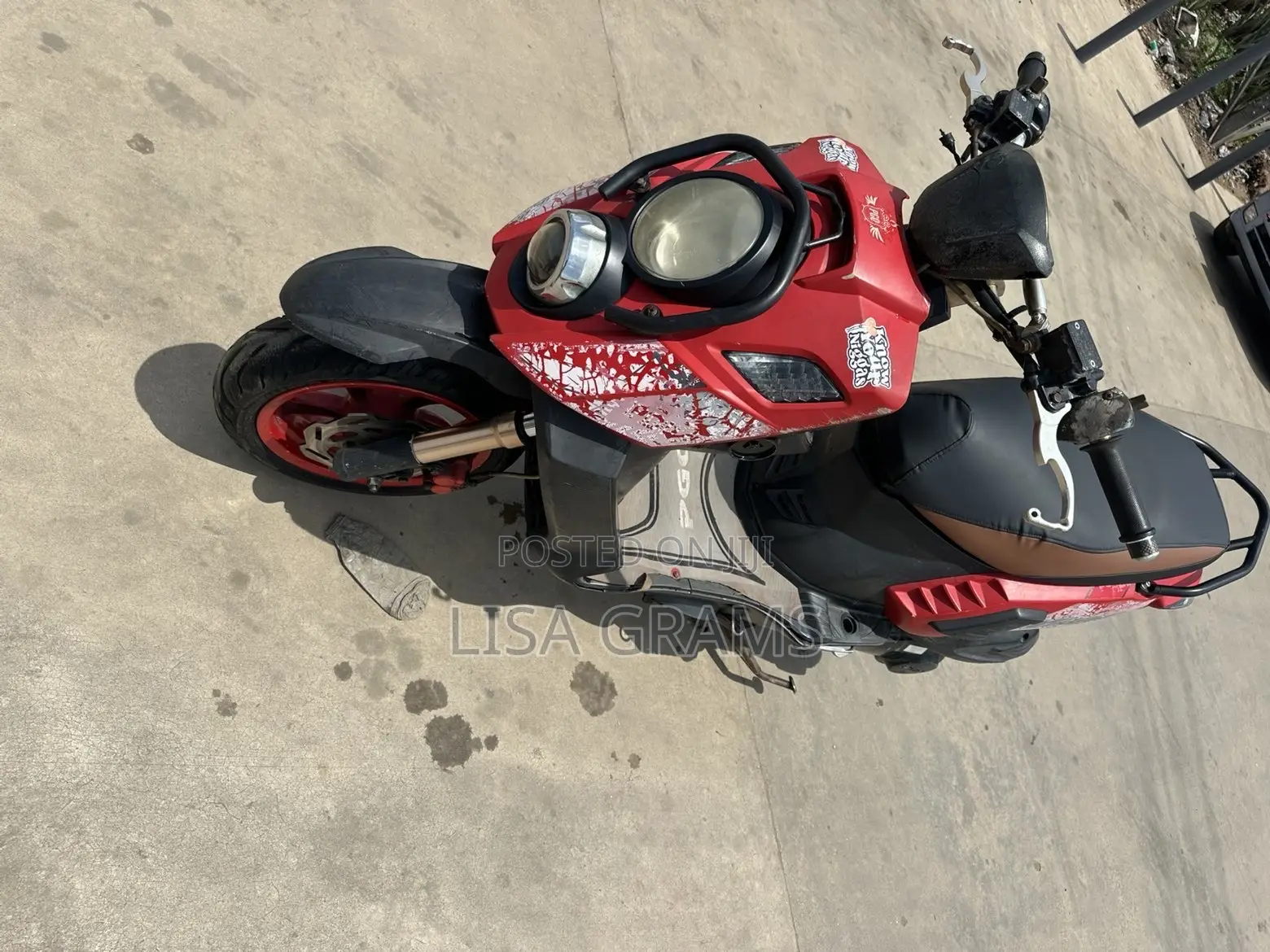 Yamaha Majesty 2015 Red