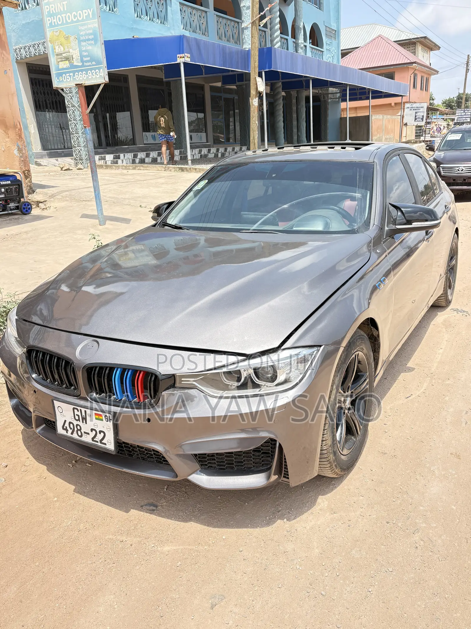 BMW 328i 2015 Gray