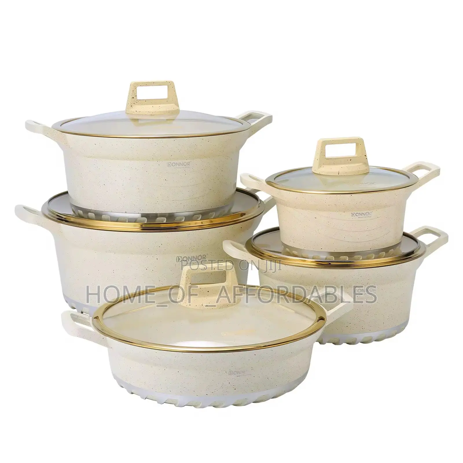 10pcs Donnor Non Stick Cookware