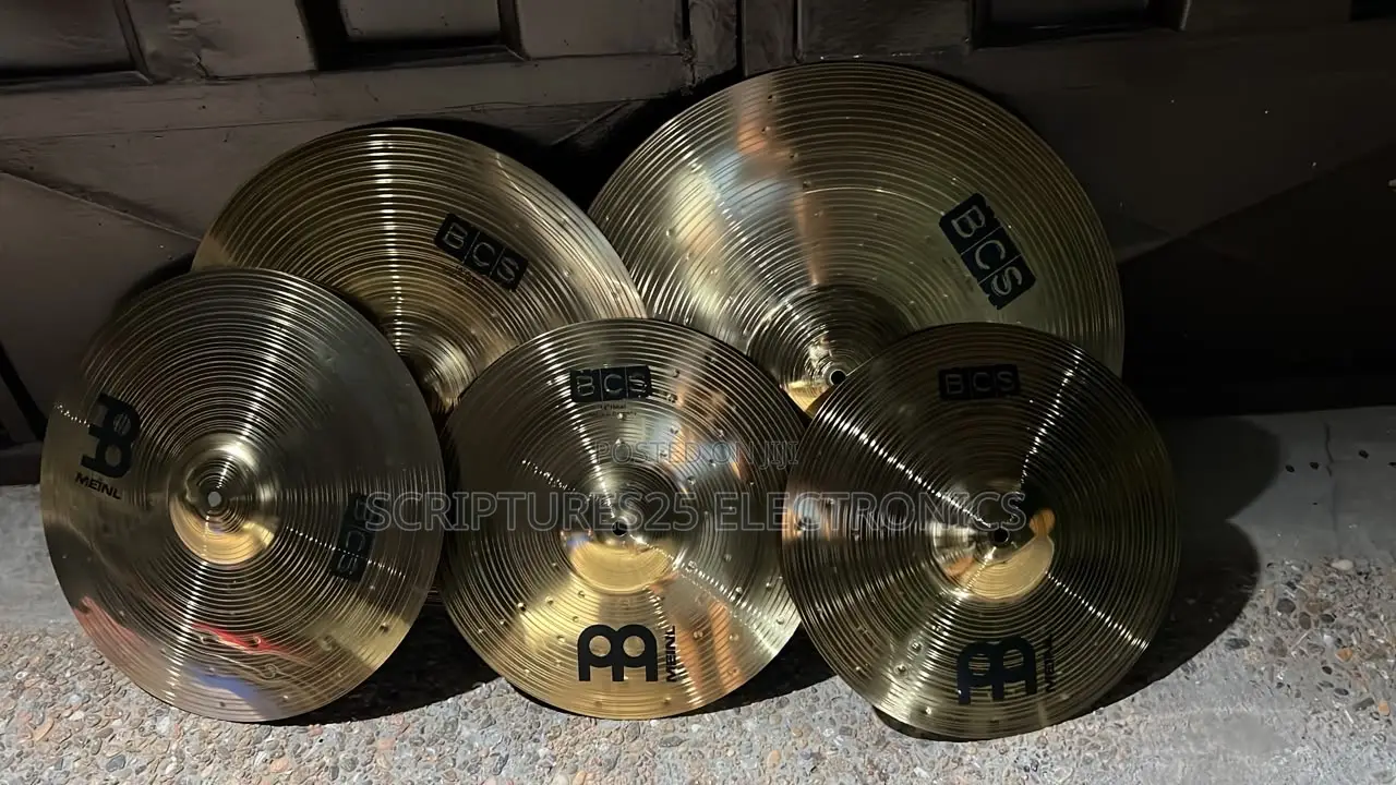 Menial Cymbals Set (5 Pieces) Drum Accessories