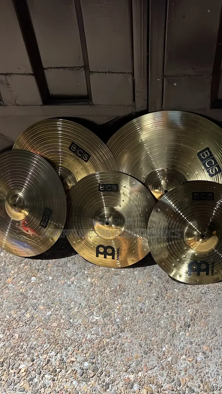 Menial Cymbals Set (5 Pieces) Drum Accessories