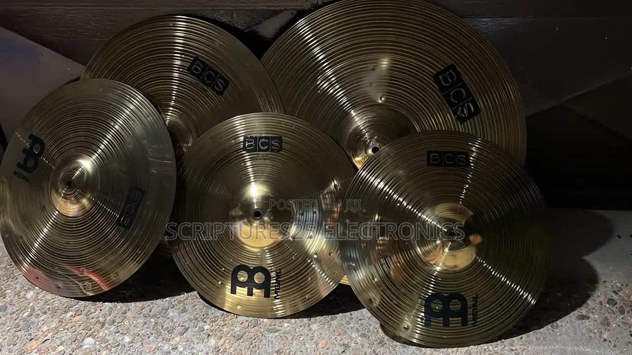Menial Cymbals Set (5 Pieces) Drum Accessories