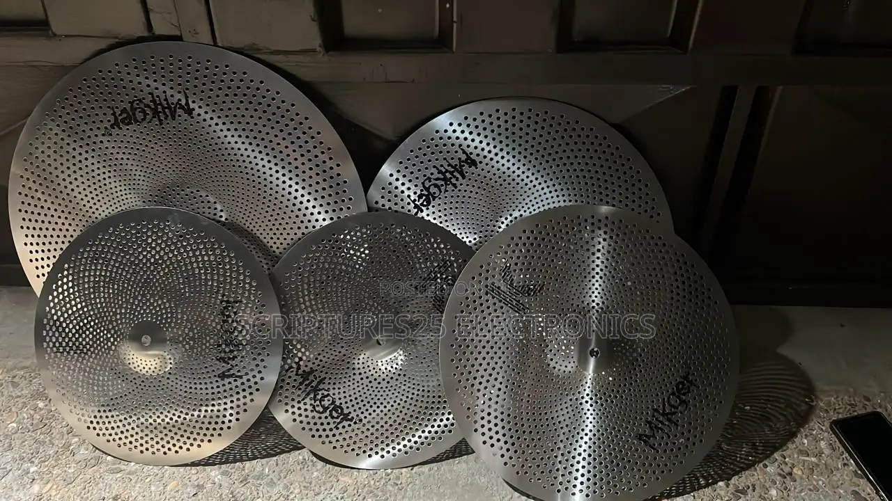 Menial Cymbals Set (5 Pieces) Drum Accessories