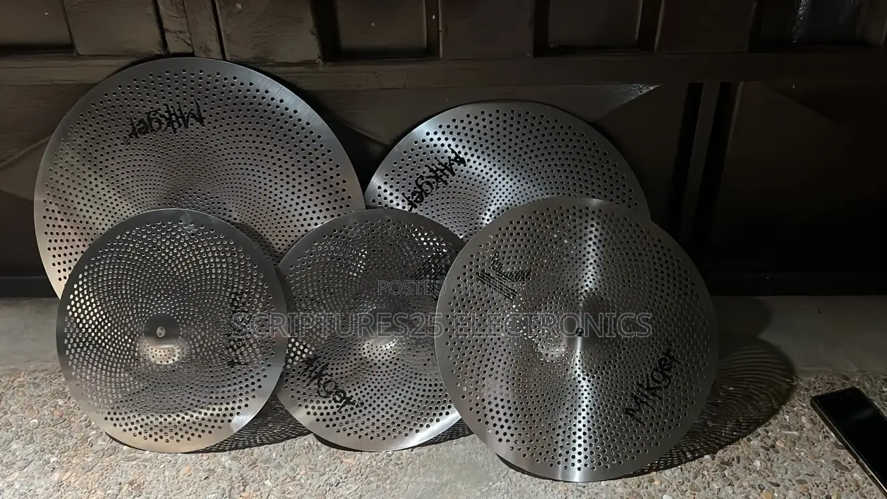 Menial Cymbals Set (5 Pieces) Drum Accessories