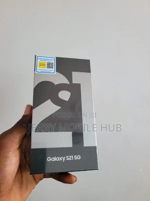 New Samsung Galaxy S21 5G 256 GB Black