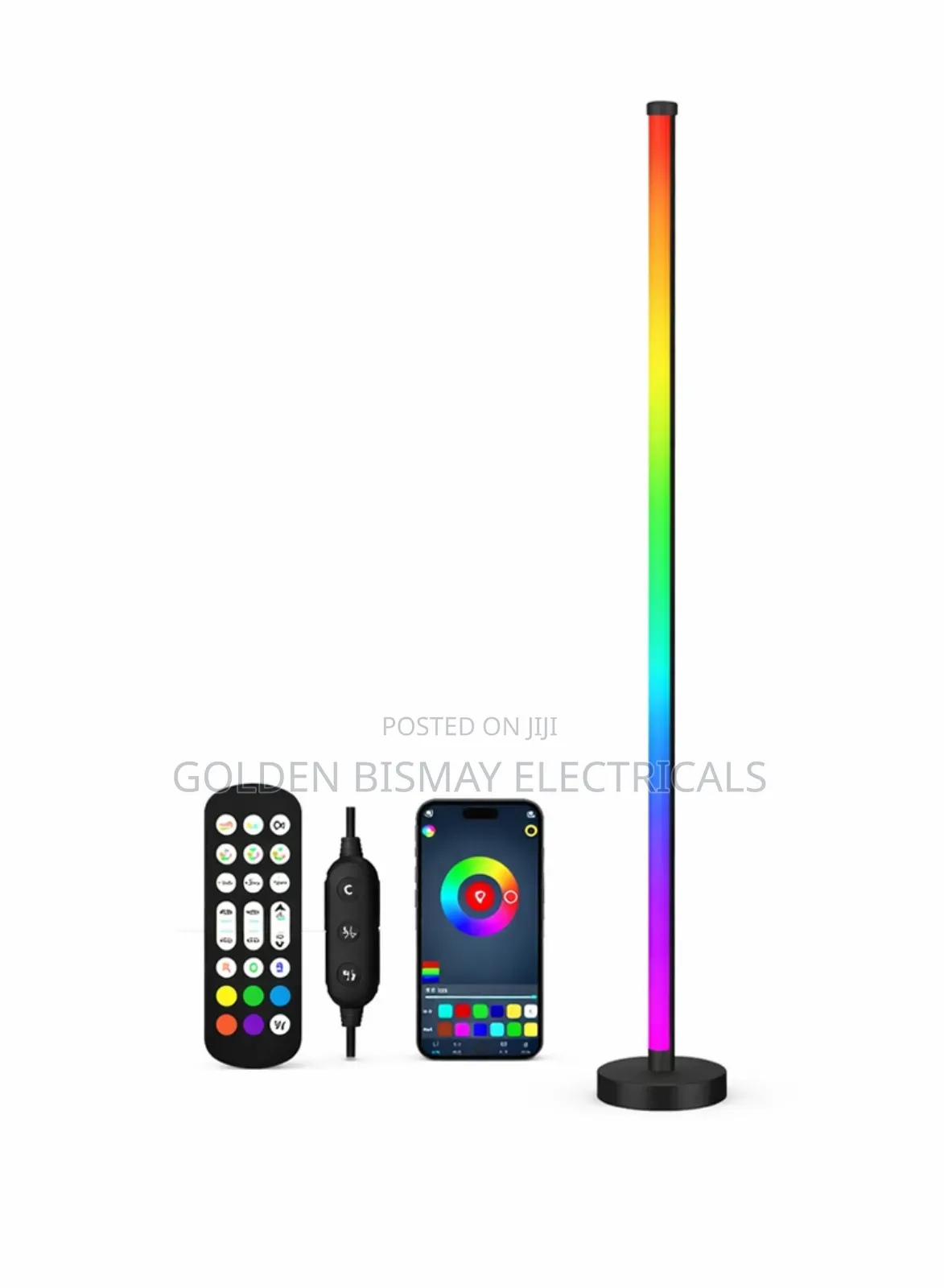 Corner Ambient Lamp With Remote Control and Phone App