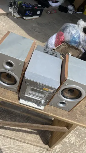 Panasonic Stereo Tuner Amp Sound System Set Cd,radio,aux, Cassette