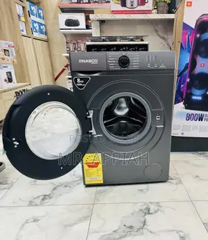 Get Original Nasco 8kg Fully Automatic Washing Machine(Gray) 
