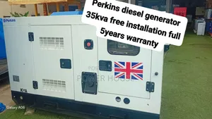 Massive Perkins Silent Diesel Generator – Reliable Heavy-Duty