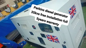 Original Perkins Diesel Generator Powerful Performance With Low Noise