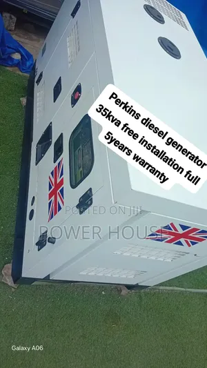 Original Perkins Diesel Generator Powerful Performance With Low Noise