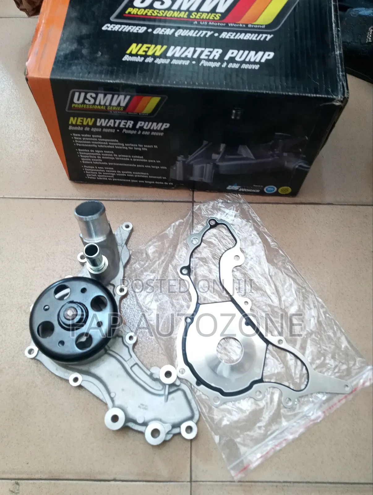 Premium USMW Ram 1500,Jeep Wrangler, Gladiator Water Pump From USA