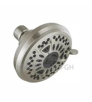 Delta 6-Spray Shower Head in Brushed Nickel Finish From USA Home Depot