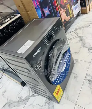 Check Out Affordable Nasco 8kg Front Load Washing Machine(Gray) 