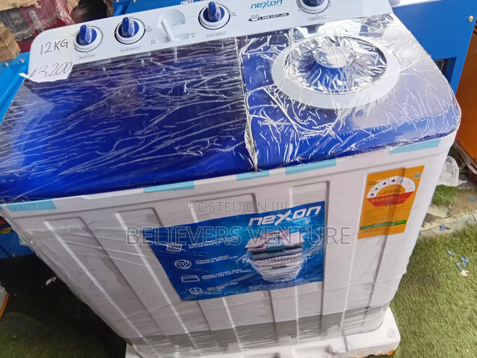 Washing Machine – Reliable Laundry Companion
Nexon 12KG Twin Tub 12KG