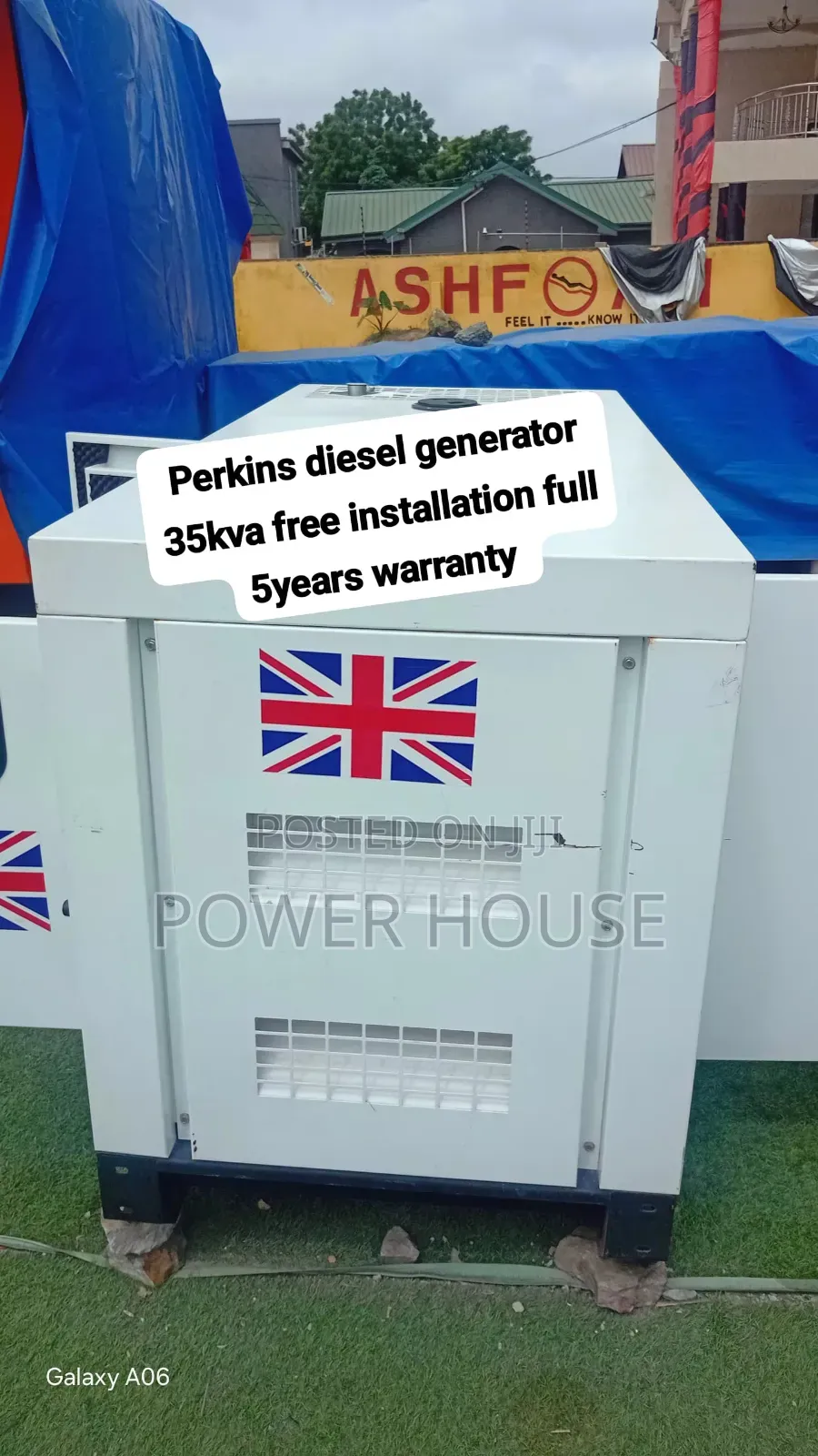 Powerful Silent Perkins Diesel Generator – Strong Performance
