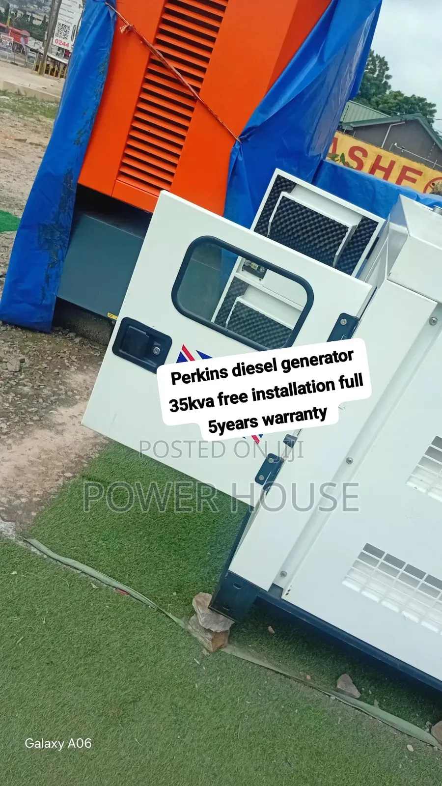 Powerful Silent Perkins Diesel Generator – Strong Performance