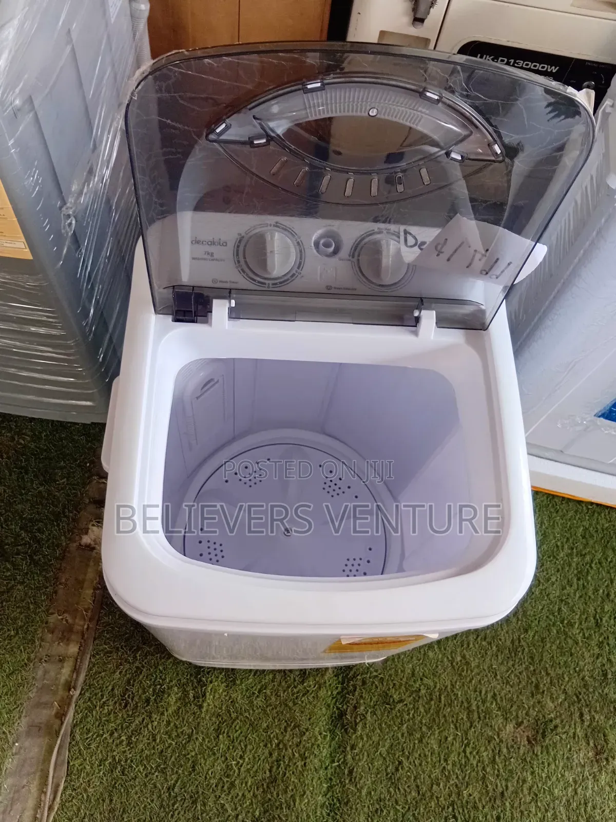 Decakila 7KG Top Load Washing Machine – Fast Powerful 7kg