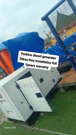 Perkins Diesel Generator Powerful, Durable and Ready for Heavy-Duty