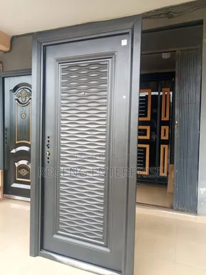 Modern Single Design Security Door