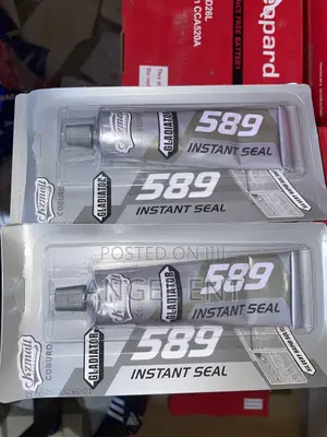 Gladiator 589 Instant Seal RTV Silicone Gasket Maker Tubes Available