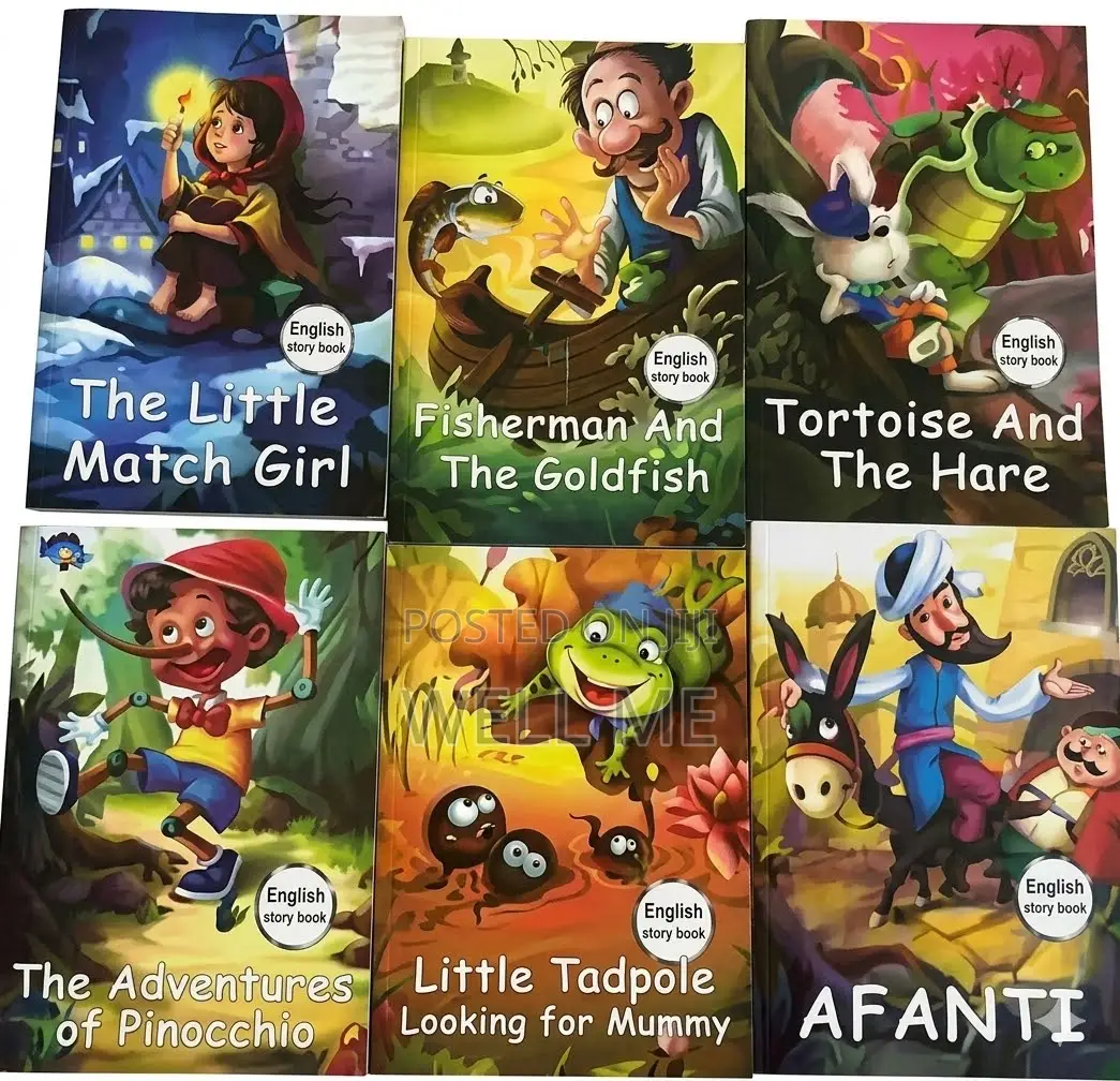 English Story Book (6pcs) Blue