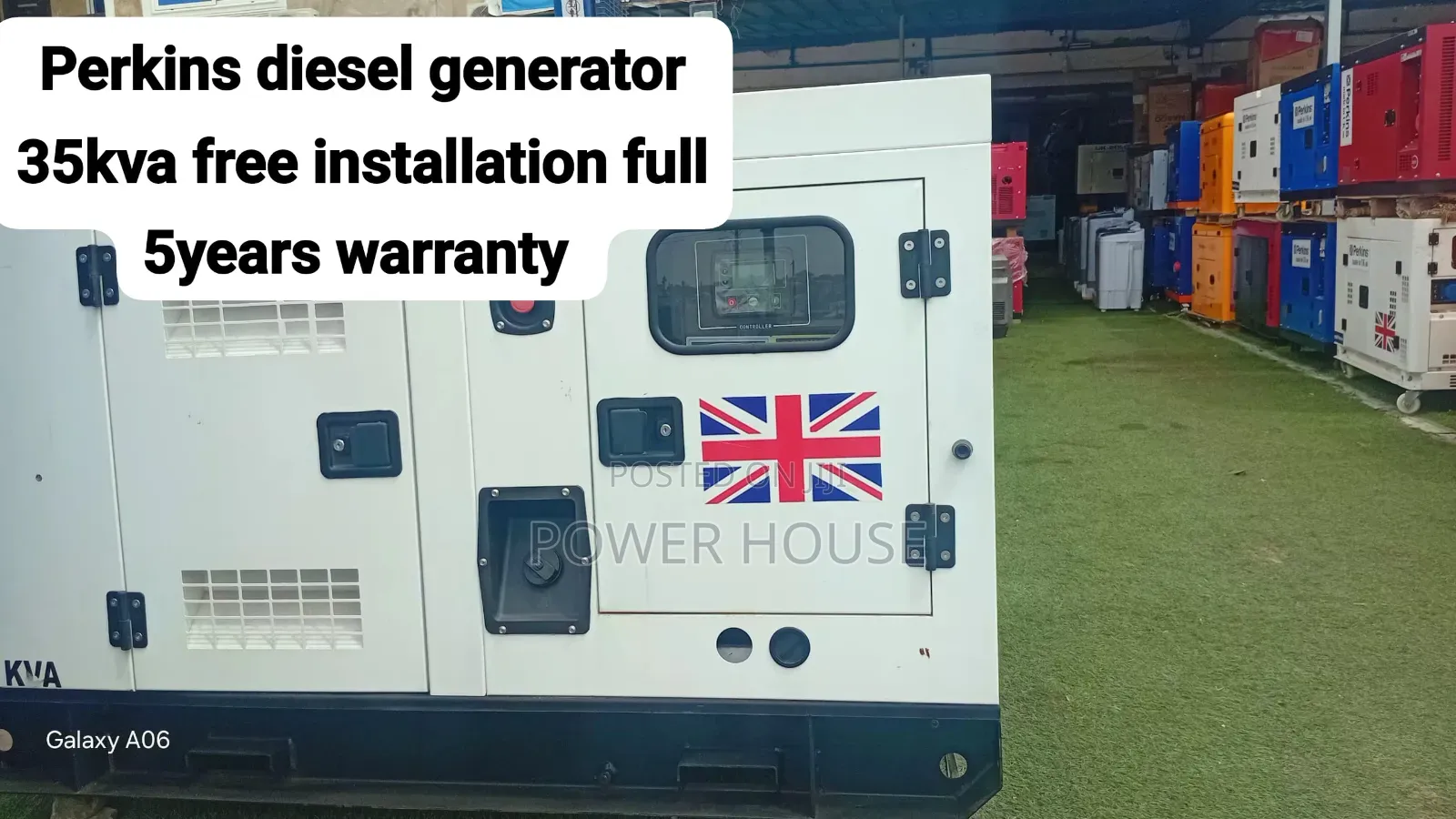 Premium Silent Perkins Generator Long-Lasting Performance Low Noise