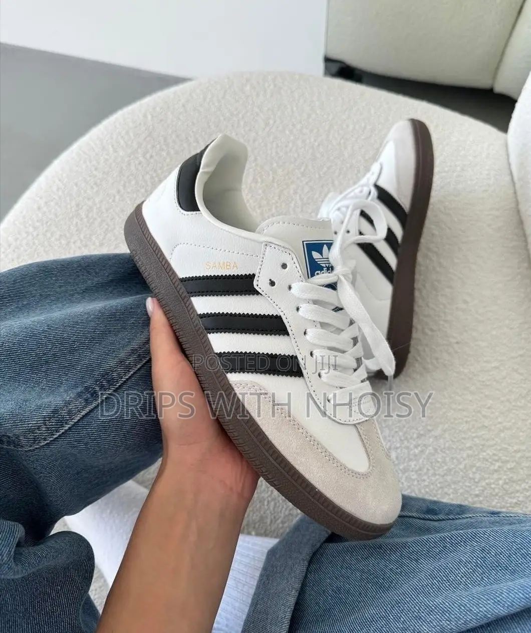 Adidas Samba White Ash
