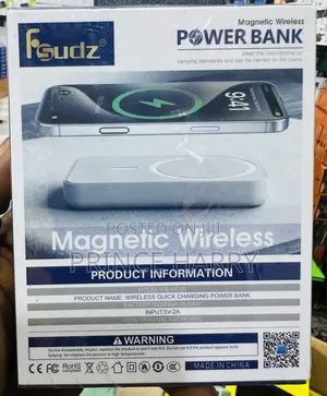 Magnetic Wireless Power Bank