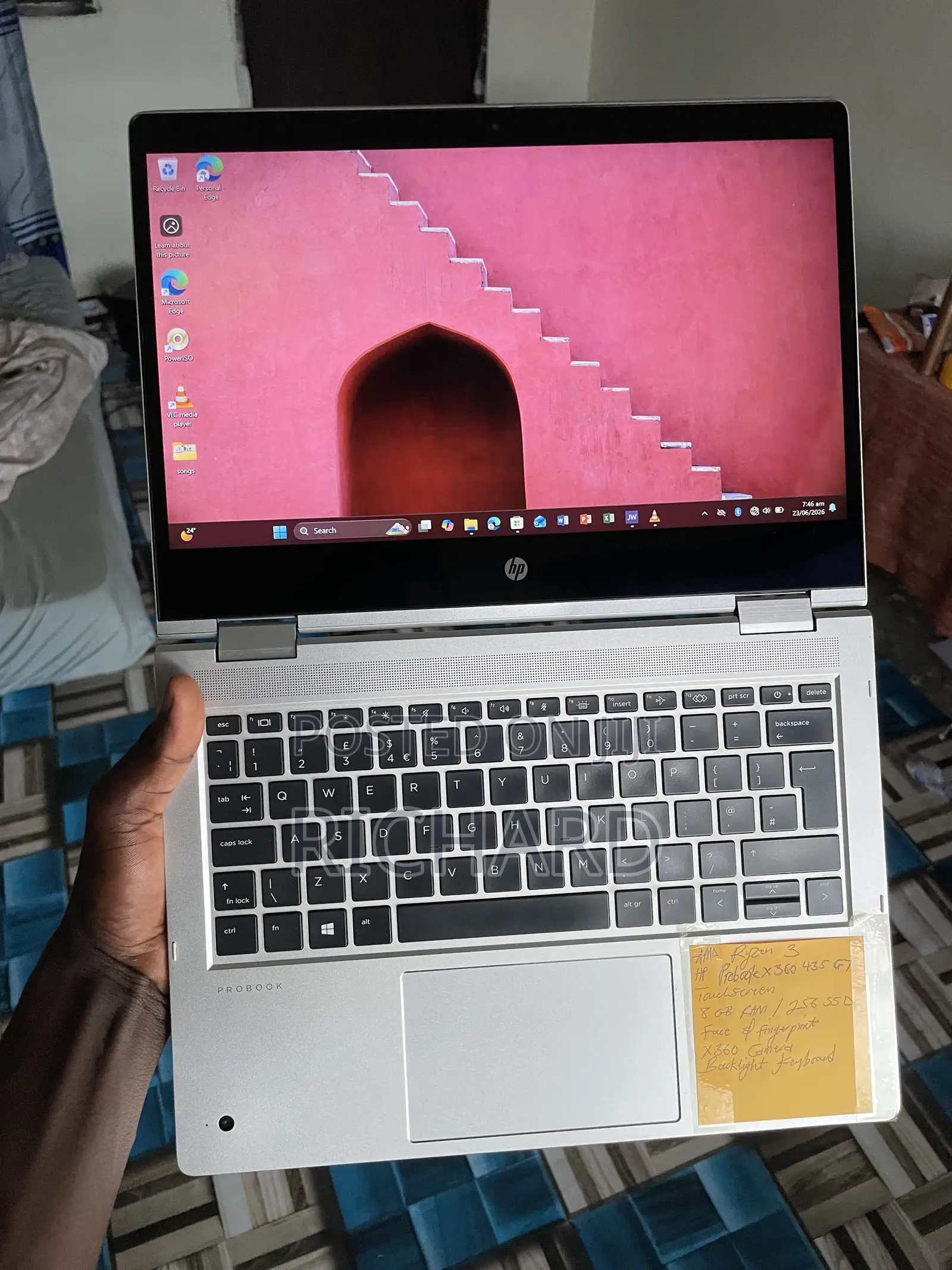 Laptop HP ProBook x360 435 G8 8GB Intel Core i5 HDD+SSD 256GB