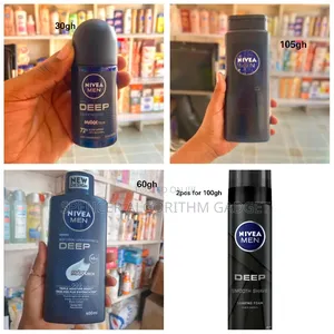 Nivea Men Deep(lt, Shaving Foam,roll-On,shower Gel-Available as Seen)