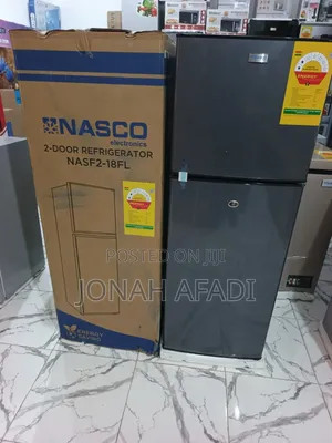 Nasco 158L Double Door Top Freezer Fridge NASF2-18FL