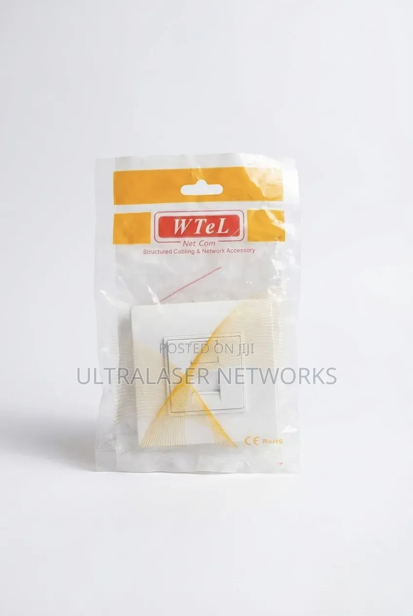 W-Tel Single Faceplate