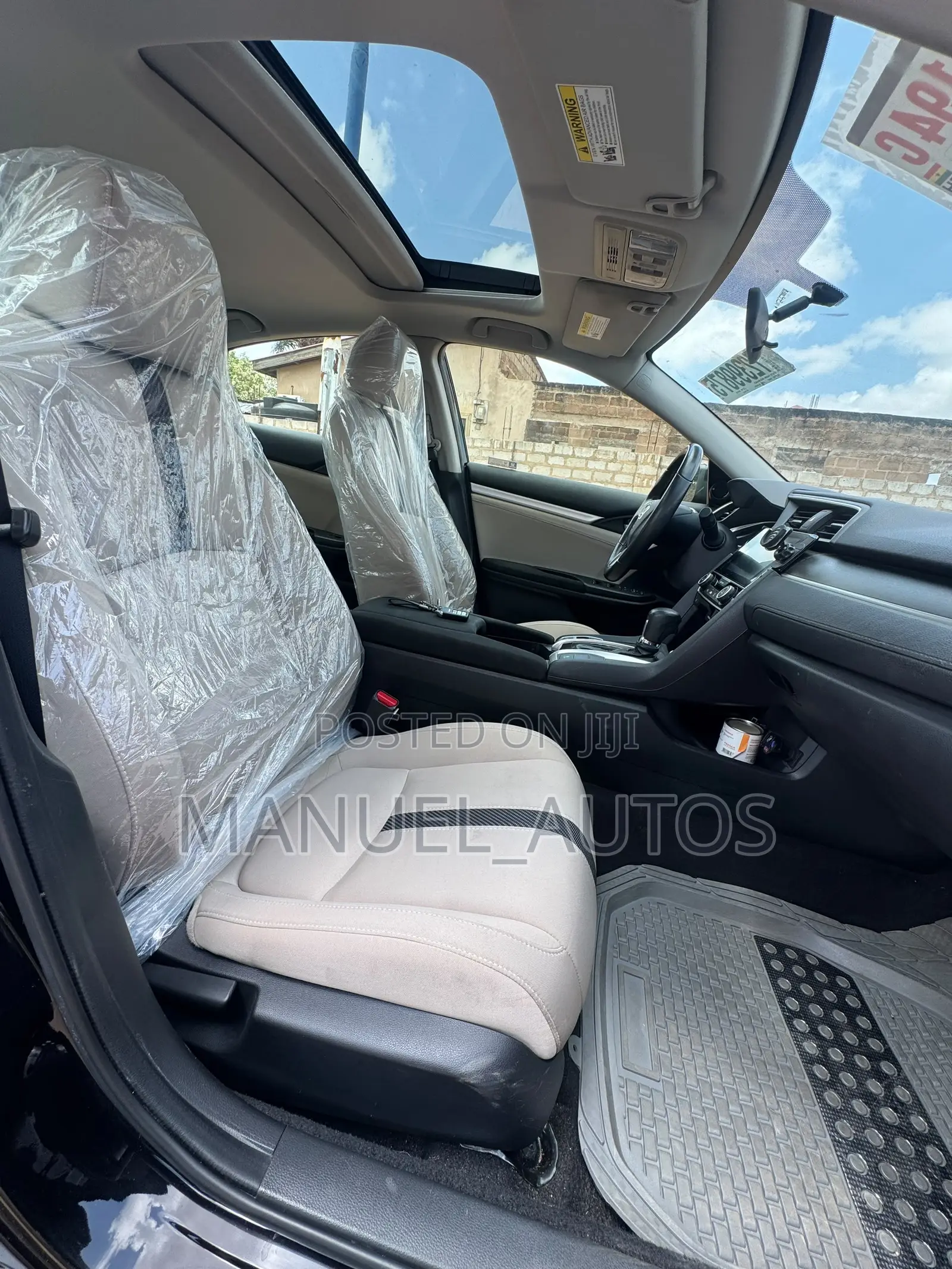 Honda Civic EX-L Sedan 2018 Black