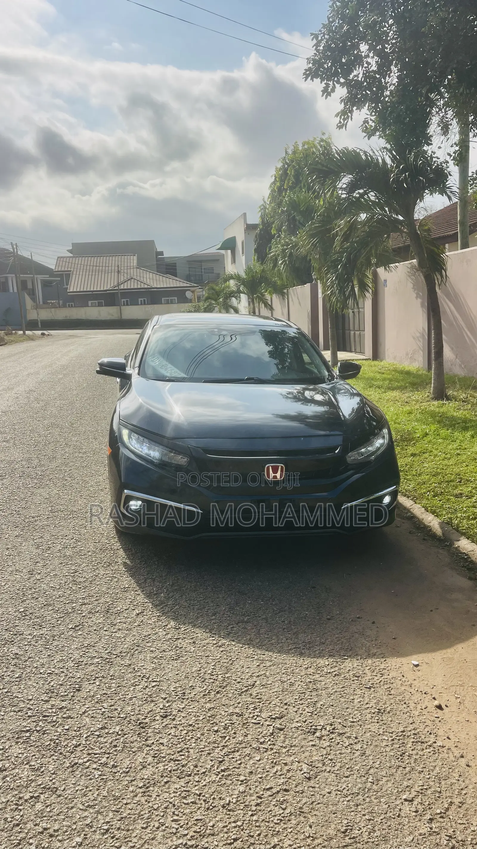Honda Civic Touring 4dr Sedan (1.5L 4cyl) 2017 Gray