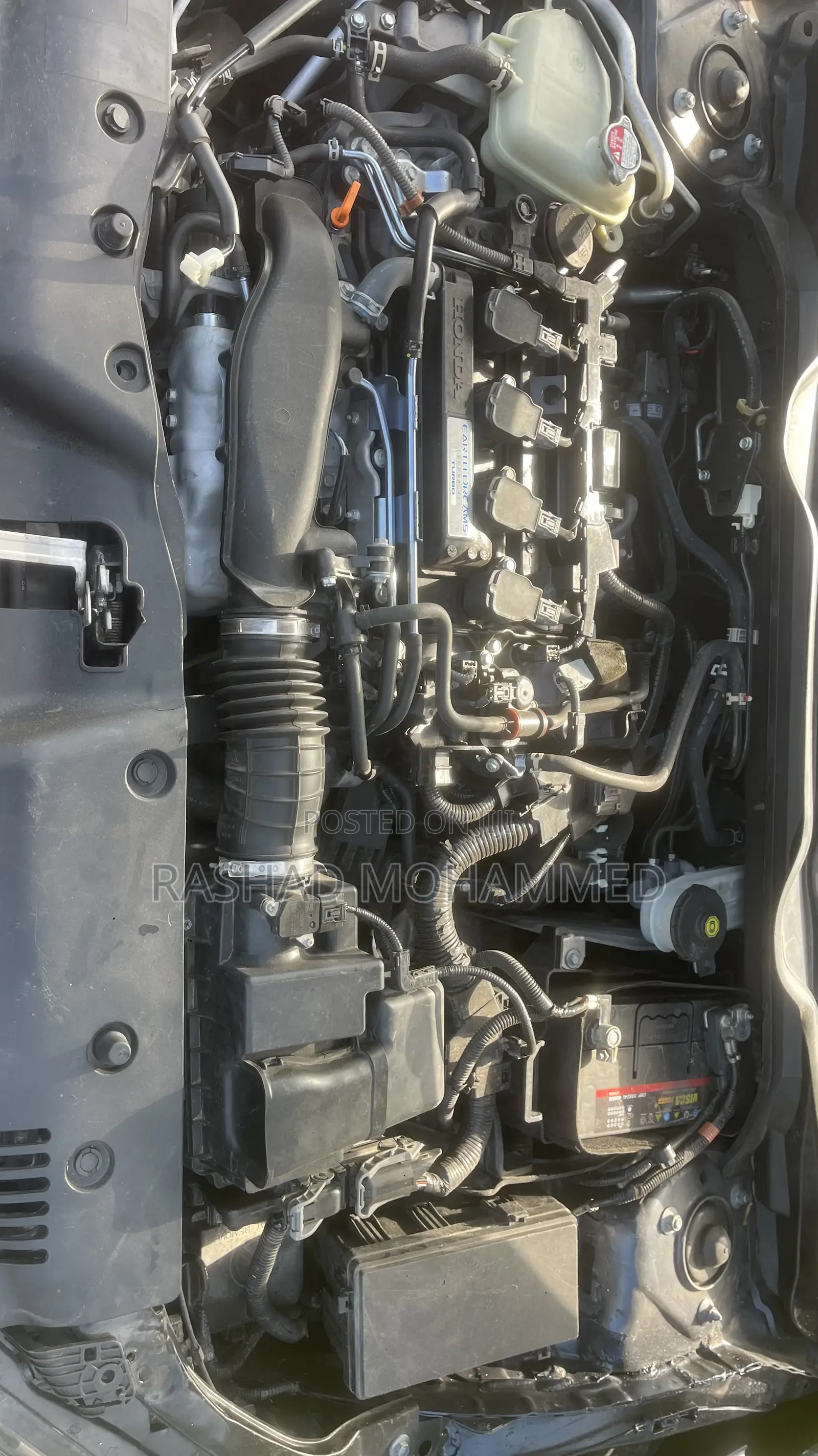 Honda Civic Touring 4dr Sedan (1.5L 4cyl) 2017 Gray