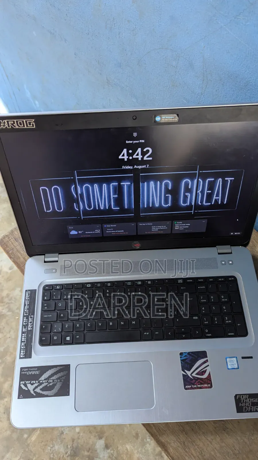 Laptop HP ProBook 470 G4 8GB Intel Core i7 HDD+SSD 72GB