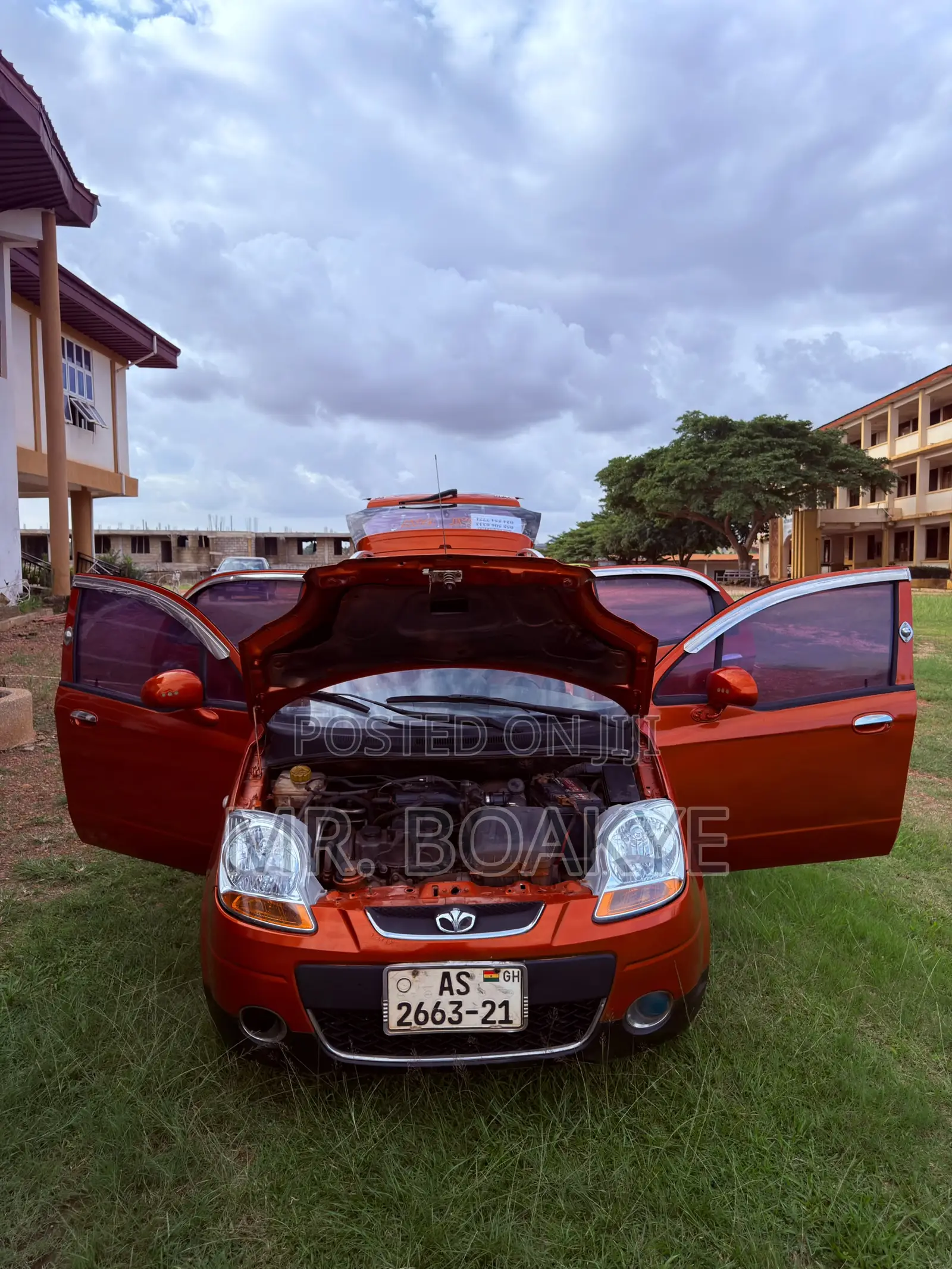 Daewoo Matiz 2010 Red