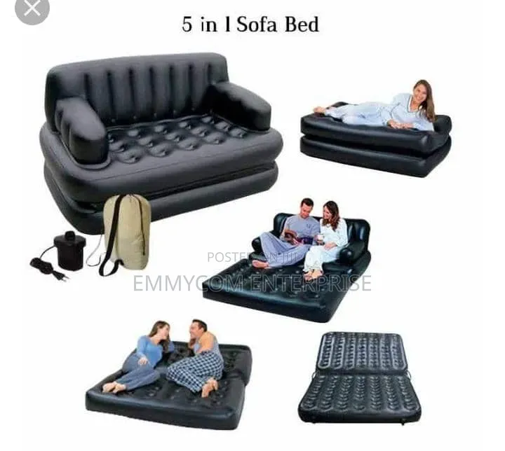 Bestway 5 in 1 Air Sofa (It Can Be Converted to Air Bed Mattress)