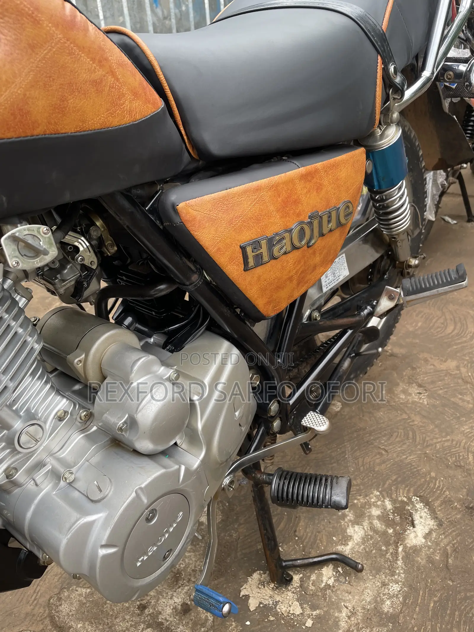 Haojue HJ125-8K 2025 Black