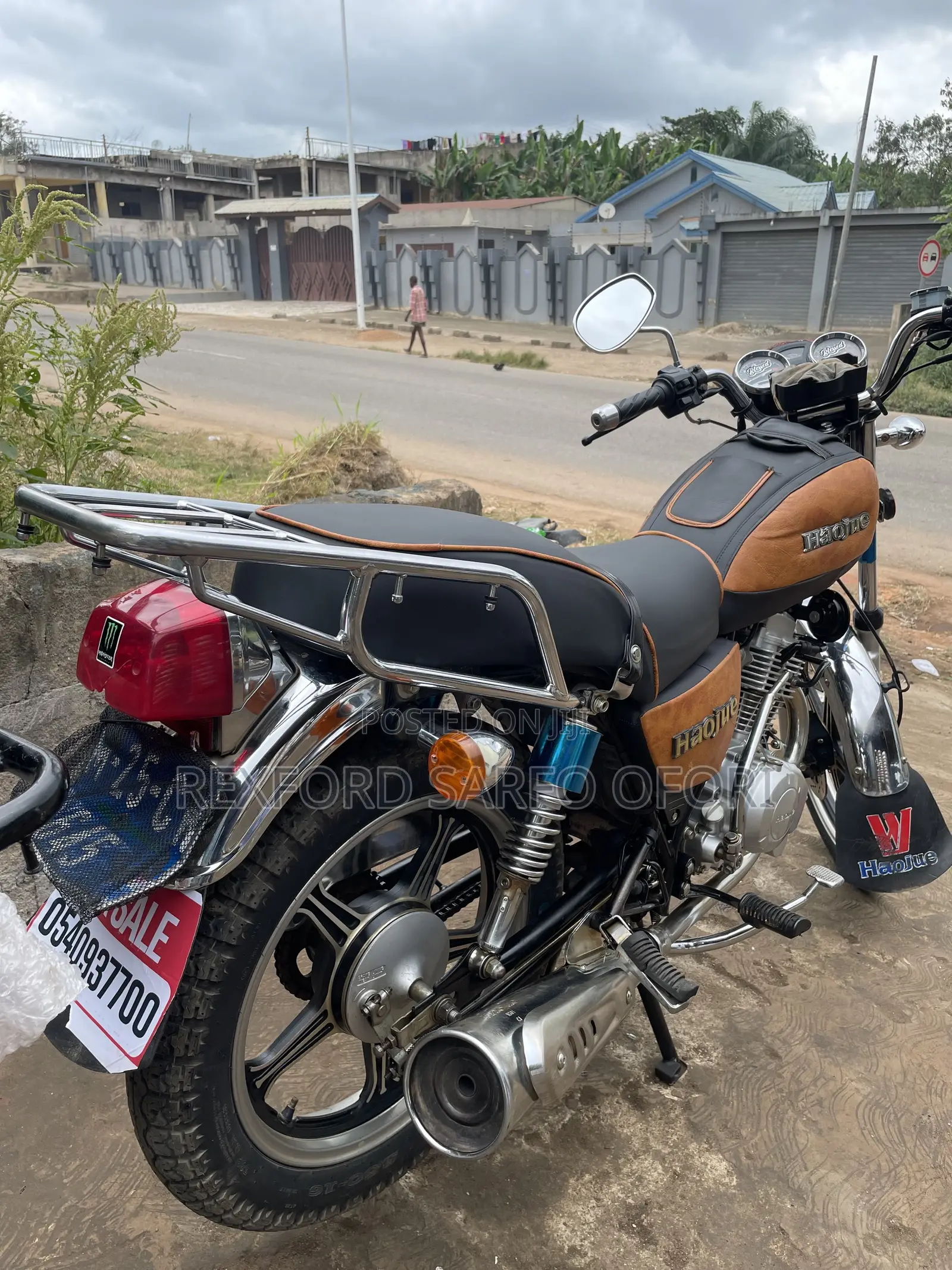 Haojue HJ125-8K 2025 Black